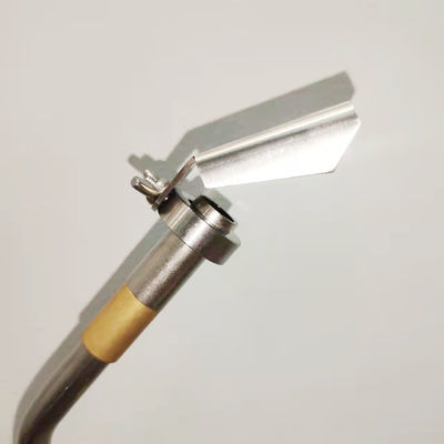 Outdoor Camping Küche Kochen Heizung Fackel mit Propan MAPP Anschluss in Silber