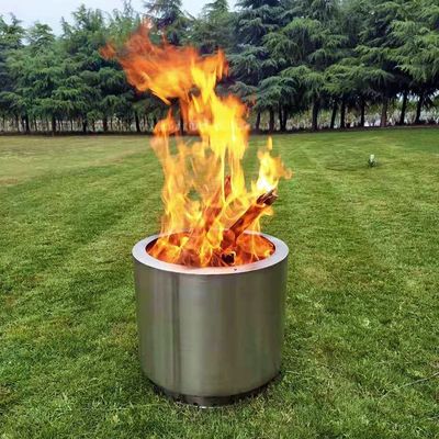 43cm Länge Edelstahl-Bonnefeuerherd für Camping im Freien und rauchloses Kochen