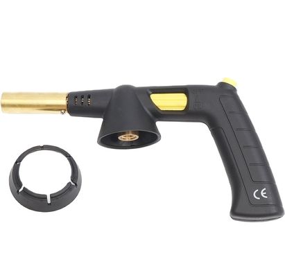 Wie gezeigt Nachfüllbare Gas Heizung Blow Torche Butan Flammenpistole Schweiß Gas Torche BBQ Brenner