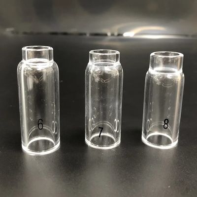 OEM-Unterstützung UPPERWELD 10NQ-6 7 8 Klarglas Düse Tig Zubehör für Tig Schweißfackel