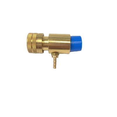 "-20" Zähne Linksguss Oberfläche Festmetall Sauerstoffregulator Tankventil N.W. 223,6g