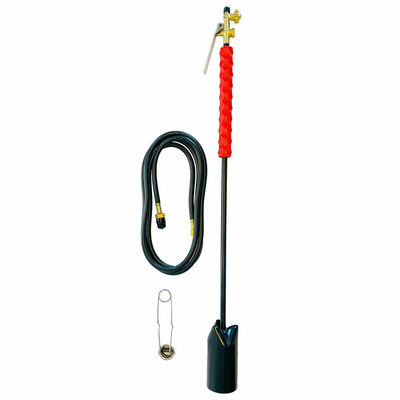 Verstellbare Flamme Oberheizung Fackel Messing Propanbrenner Unkrautbrenner Maße 88.5*23*18.5cm