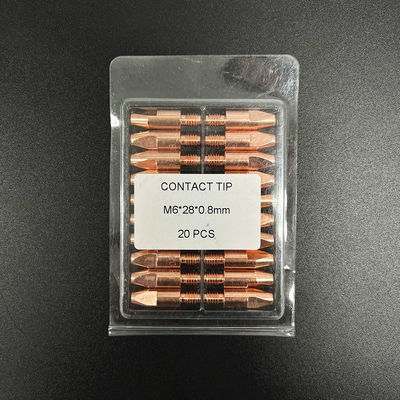 Profi M6 28 0,8MM Messing Kontaktspitze für Mig Schweißfackel in der Schweißindustrie