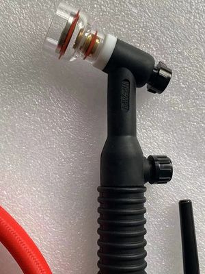 Schwarz 250AMP Groß Champagner Klar Düse Luftgekühlte Tig Schweißlampe Kit WP26FV-R-20FT