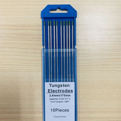 175 mm 1,6 mm reine Lanthanhaltige grüne Wolfram-Tig-Schweißelektrode 10 Stück