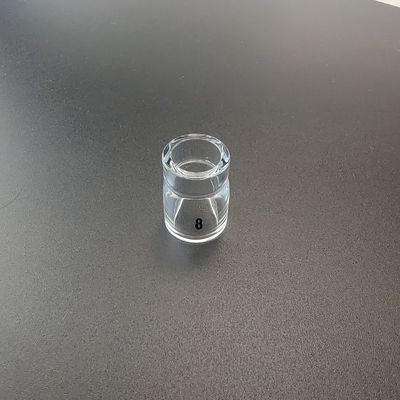 Stubby Gas Linsen TIG Schweiß Tasse Kit für transparente Glas Düse Kühlung Wasser gekühlt