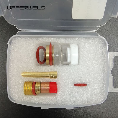 Stubby Gas Lens WP17 18 26 3,2 mm Glas-Kit für Wp17/18/26 Tig Schweißmaterial und Teile