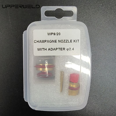 Fortgeschrittene 2,4 mm TIG Schweißlampe für Argon Gas Linsen Kollett Körper anwenden Mig Schweißpistole