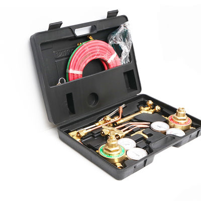 Top-Schweißlampe Sauerstoff-Acetylengas-Regulator-Kit mit Zwillingsschlauch und Schneiddüse