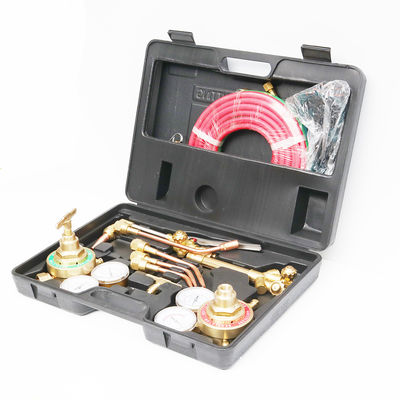 Top-Schweißlampe Sauerstoff-Acetylengas-Regulator-Kit mit Zwillingsschlauch und Schneiddüse