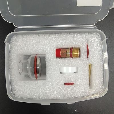 WP16 17 28 1,6 mm Stoffige Gaslinse 1 kg große Changne-Kits mit Luftkühlung und Keramik