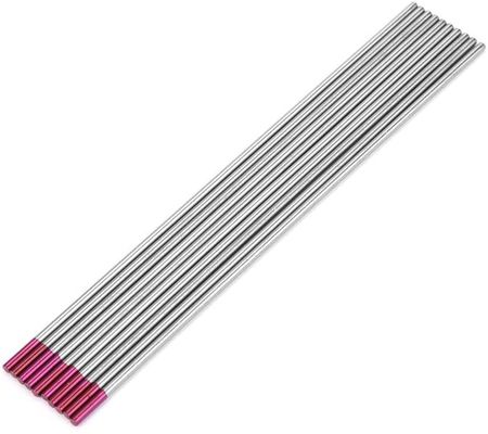 TIG Schweißverbrauchsmaterialien WES Lila Wolframelektroden Zusammengesetztes Wolfram 2,4 mm*150 mm