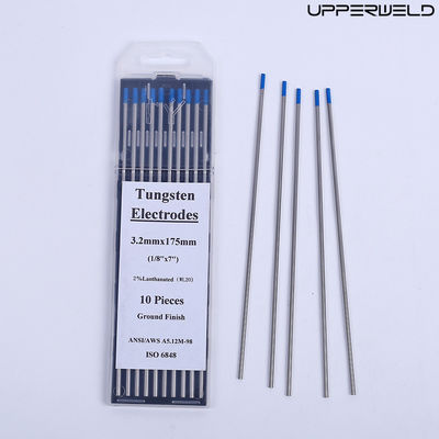 Gleichstrom-/Wechselstrom-Betriebsstrom WL20 2,4 mm*175 mm Blaue Wolframelektroden für TIG-Schweißen