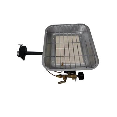 CE-zertifizierte Gasheizung für Campingplätze im Freien mit 3,0 bis 4,5 kW Leistung und klappbarem Design