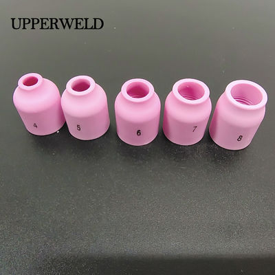 WP 17 18 26 TIG Taschenlampe Gasobjektiv-Set mit 18 Stück Keramik-Tasse/Aluminium-Düse/Kollett