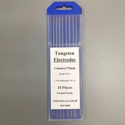 Wolframelektroden WL15 1,5% Lanthan-Goldkopf 1,6 mm für TIG-Schweißverbrauchsmaterialien