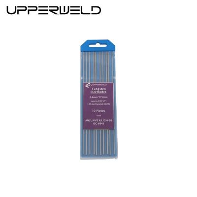 TIG Schweißen 2% Lanthan-Wolframstange Gold WL15 10-Pack 175 150mm 2.4mm 3/32 Zoll