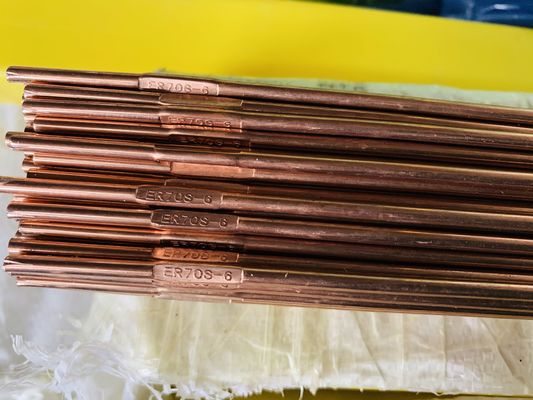 1.6mm*1000mm ER70S-2 Kupferschweißdraht Brazing Brazing Filler Metall Schweißstäbe für Gelenke