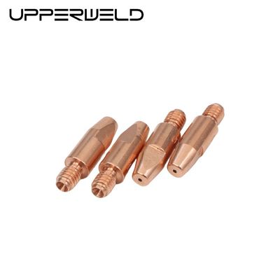 OBM kundenspezifische Unterstützung TIG Zubehör Gaskraft Kupfer Mig Schweißfackel M6 28 1,0MM