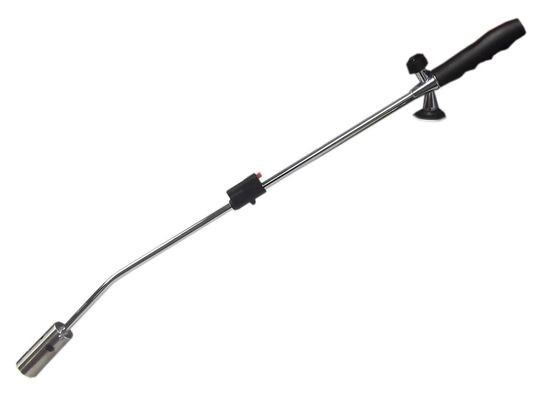 Silber schwarze Heizflamme 20 000 BTU 34 Zoll lang Außengarten Unkrautkiller