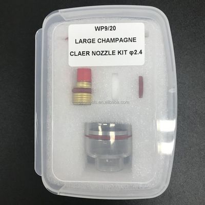 Artikel Modellnummer WP-17 WP-18 WP-26 TIG Schweißglas mit Keramikdüse Einfacher Betrieb