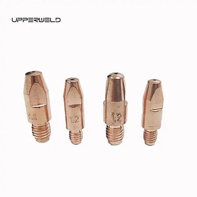 Kontaktspitze der Metall-MIG-Torche für Materialverbrauchsmaterialien für das Schweißen von UPPERWELD M6 28mm CRZR