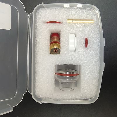 Tig Zubehör WP-17 18 26 Champagner Düse Großes Kit mit Adapter 2,4 mm Keramik