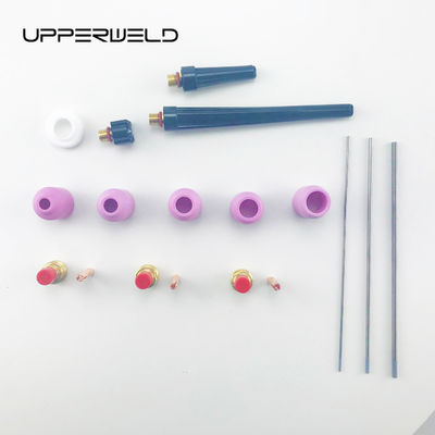 WP17 18 26 -53N 18KITS Keramikglasbecher-Kit Einfache Bedienung Schweißlampe Gaslinsen Sammeln