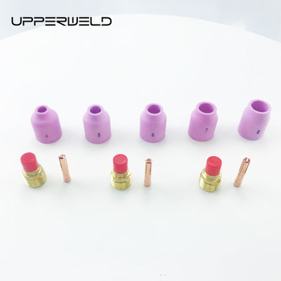 WP17 18 26 -53N 18KITS Keramikglasbecher-Kit Einfache Bedienung Schweißlampe Gaslinsen Sammeln