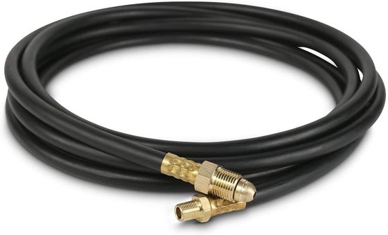 Standard UNF 5/8 Zoll Gasschlauch für Argon CO2 Durchflussmesser Regulator 6,56ft Schlauch enthalten