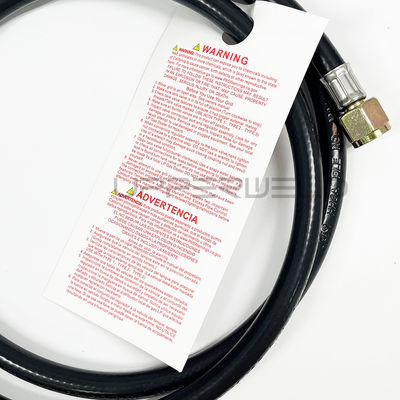 Gummibeschweißlampe Propanregulator 0-5PSI mit 5FT-LPG-Schlauch und Ventil verstellbar