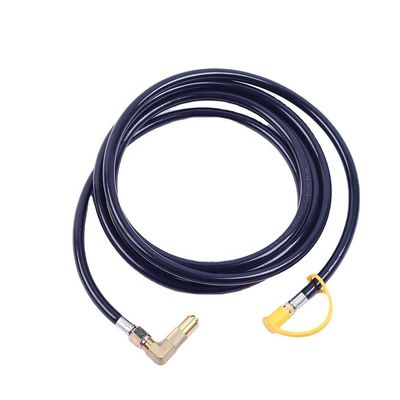 Outdoor Camping BBQ Schnellanschluss Gummi-Propan-Adapter Schlauchschnitt-Verarbeitung