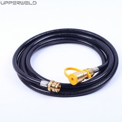 12 Fuß 24 Fuß Naturkautschuk Gas-Schweiß Lpg Schlauch mit 3/8 Zoll Quick Connect/Disconnect für Grill