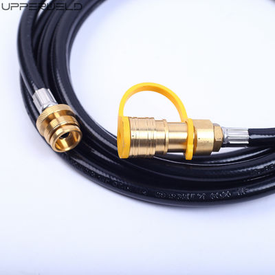 12 Fuß 24 Fuß Naturkautschuk Gas-Schweiß Lpg Schlauch mit 3/8 Zoll Quick Connect/Disconnect für Grill