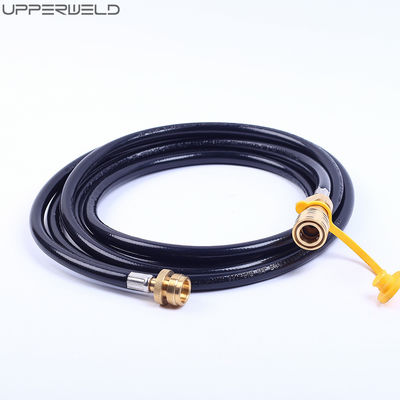 12 Fuß 24 Fuß Naturkautschuk Gas-Schweiß Lpg Schlauch mit 3/8 Zoll Quick Connect/Disconnect für Grill