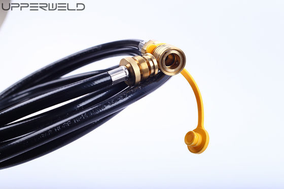 12 Fuß 24 Fuß Naturkautschuk Gas-Schweiß Lpg Schlauch mit 3/8 Zoll Quick Connect/Disconnect für Grill