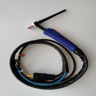 Wasserkühlung WP20 Argon Tig Komplettfackel mit Keramikdüse und einfacher Bedienung