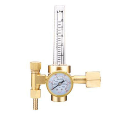 CO2-Gasregulator Vollkopfer-Durchflussmesser für Mig-Schweiß-Brass-Gelbventile inklusive