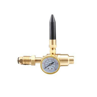 CO2-Gasregulator Vollkopfer-Durchflussmesser für Mig-Schweiß-Brass-Gelbventile inklusive