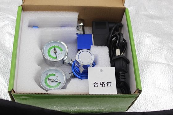 W21.8 G5/8 Schleife Aquarien CO2-Regulator mit Magnetventil 3500PSI Ausgang Druck