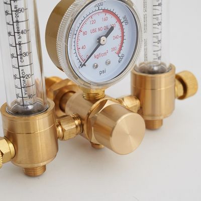 Hochdruck-Argon-CO2-Regulator für den Schweißer 3500 psi Druckmessgerät Standardgase
