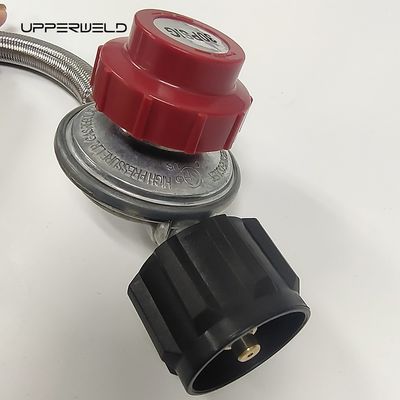 12 Fuß hochdruckiger Gaskocher mit 3/8 Zoll weiblicher Edelstahl-Ziegelregulator