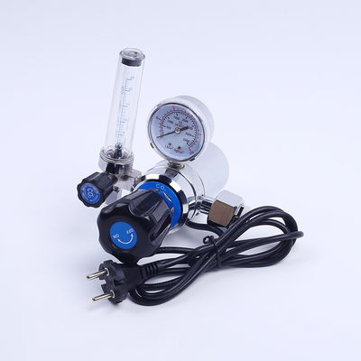 Druckdurchflussmesser Schweiß-CO2-Regulator mit Luftdruckreduktor und Einstellknopf