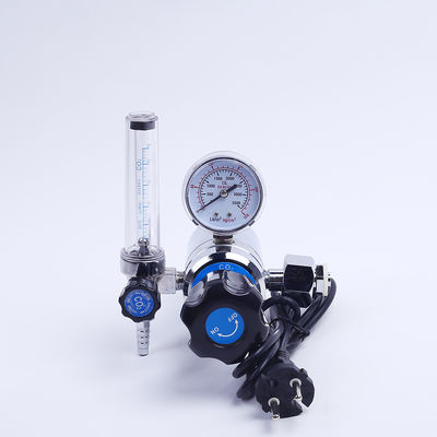 Druckdurchflussmesser Schweiß-CO2-Regulator mit Luftdruckreduktor und Einstellknopf