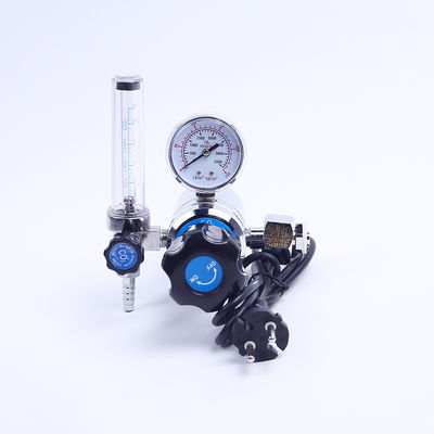 Druckdurchflussmesser Schweiß-CO2-Regulator mit Luftdruckreduktor und Einstellknopf