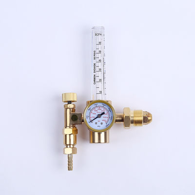 CGA320 und CGA580 Doppel-CO2-Durchflussmesser Schweißgasregulator mit Schraubdraht-Gasreduktor