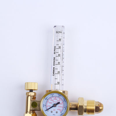 CGA320 und CGA580 Doppel-CO2-Durchflussmesser Schweißgasregulator mit Schraubdraht-Gasreduktor