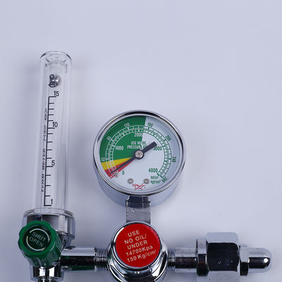Medizinisches Sauerstoffgasdurchflussmesser mit Hochdruck- und Sicherheitsreduktionsventilregulator
