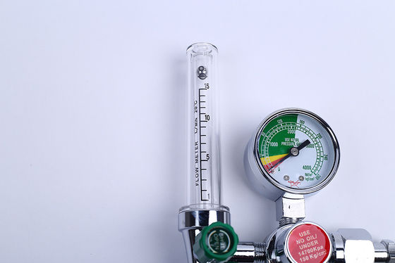 Medizinisches Sauerstoffgasdurchflussmesser mit Hochdruck- und Sicherheitsreduktionsventilregulator