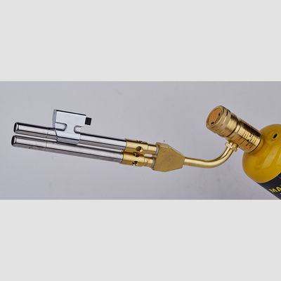 Handfläche MAPP Taschenlampe Messing selbst entzündende Flamme Feature 1200 Grad Schweißen Hand Taschenlampe